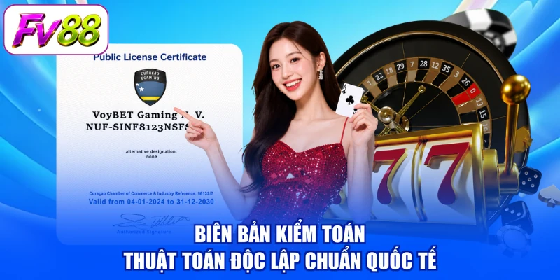 Biên bản kiểm toán thuật toán độc lập chuẩn quốc tế