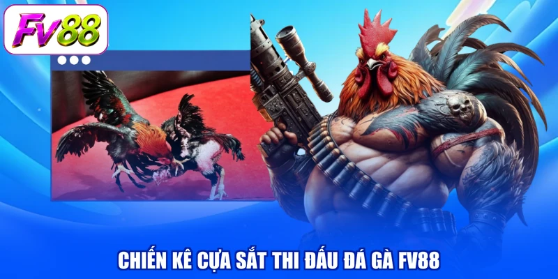 Chiến kê cựa sắt thi đấu đá gà FV88