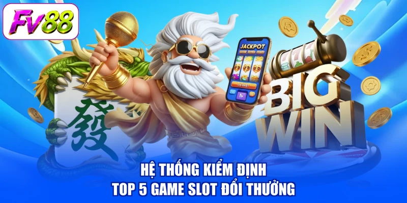 Hệ thống kiểm định top 5 game slot đổi thưởng